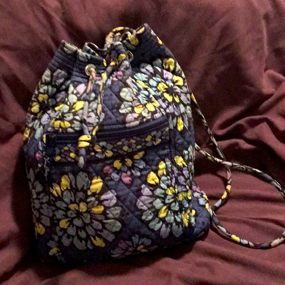 Vera Bradley Floral quilted Backpack Pre-loved great condition